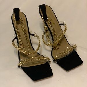 Link Up With Me Heeled Sandal